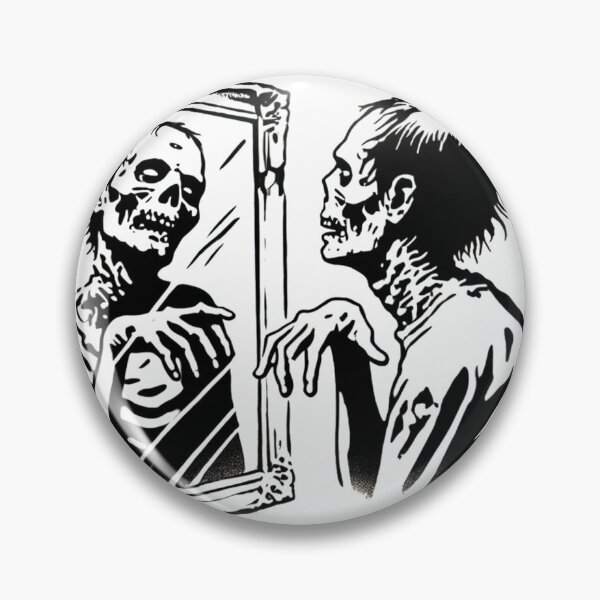 Item preview, Zombie Looking in the Mirror designed and sold by Blink Art Studio.