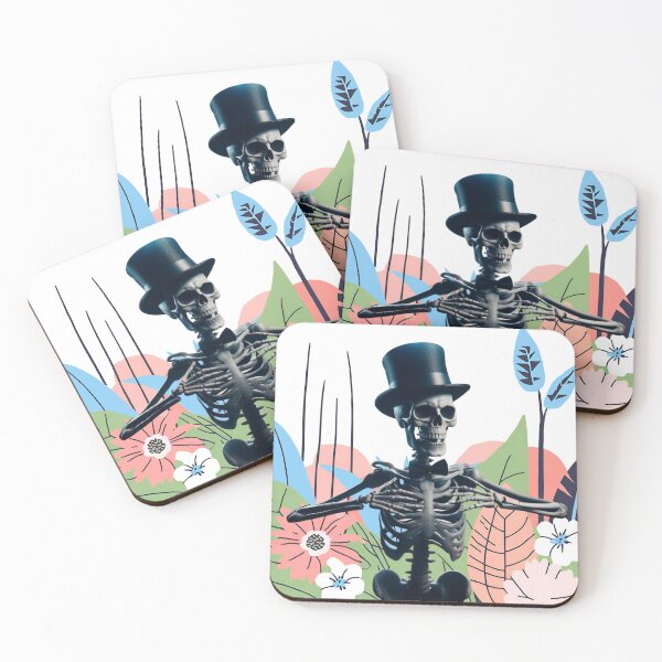 Item preview, Skeleton with flowers designed and sold by Angela95P.