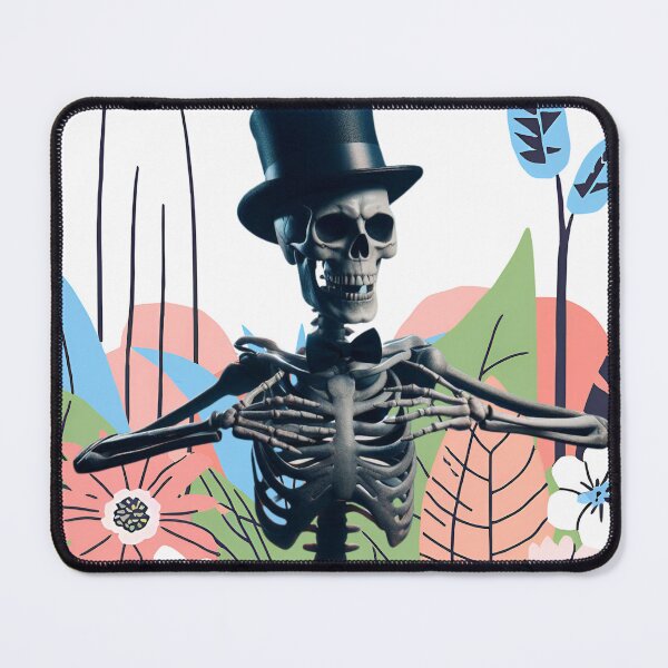Item preview, Skeleton with flowers designed and sold by Angela95P.