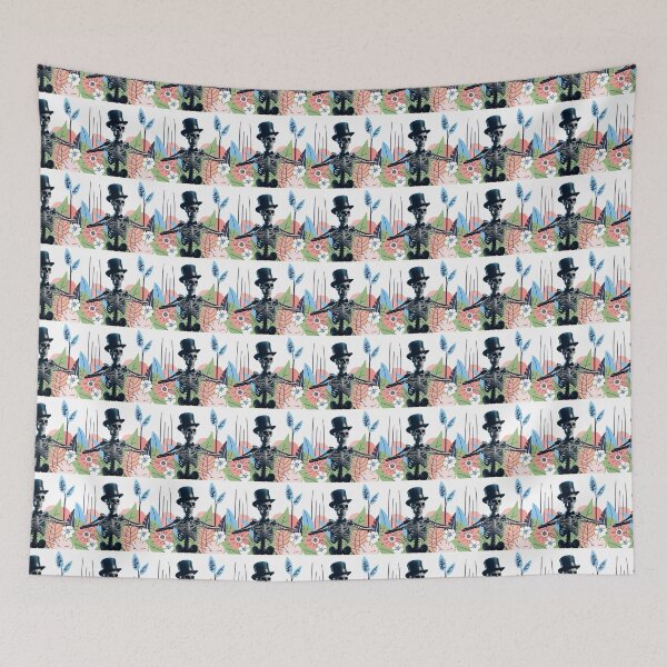 Item preview, Skeleton with flowers designed and sold by Angela95P.