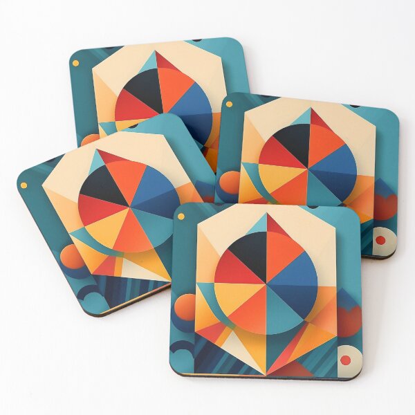 Item preview, Vibrant Abstract Geometric Art – Contemporary Design designed and sold by RaiyaTees.