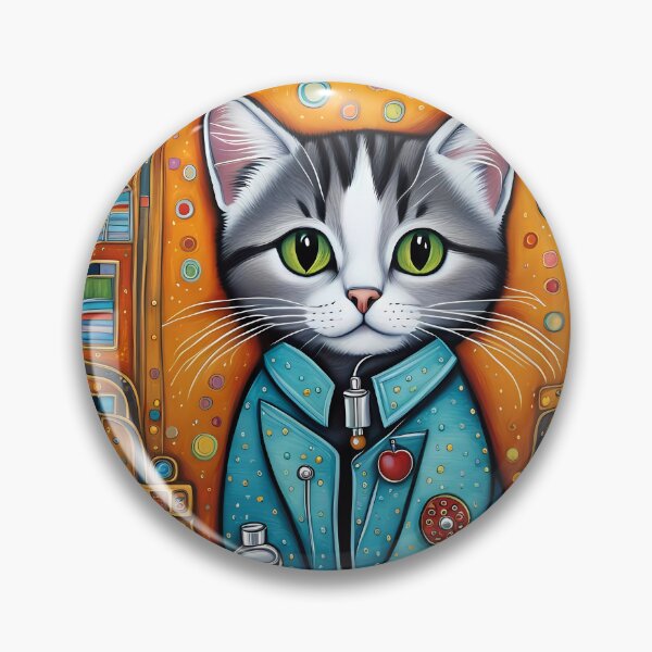 Item preview, Kitten as a doctor on a hospital ward designed and sold by Colin Bentham.