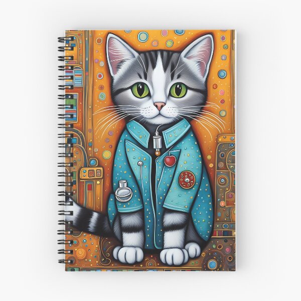 Item preview, Kitten as a doctor on a hospital ward designed and sold by Colin Bentham.