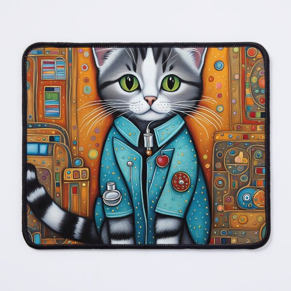 Item preview, Kitten as a doctor on a hospital ward designed and sold by Colin Bentham.