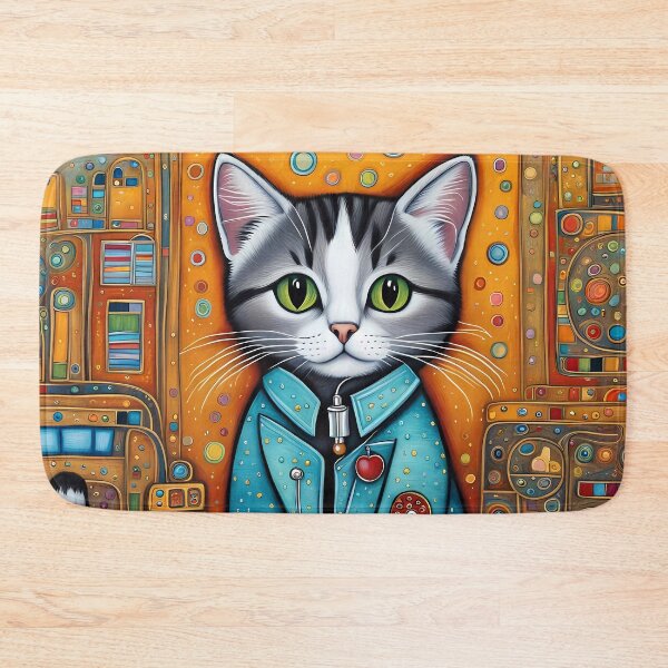 Item preview, Kitten as a doctor on a hospital ward designed and sold by Colin Bentham.