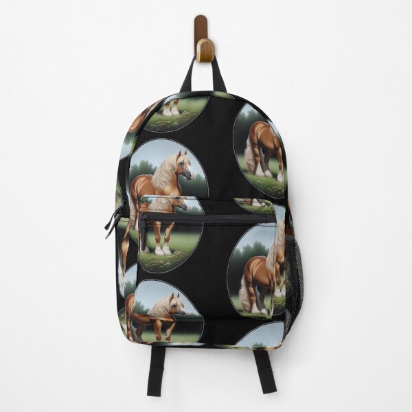 Item preview, Majestic Draft Horse in Serene Meadow designed and sold by IllumeInk.