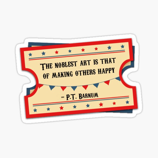 Item preview, P.T. Barnum - The Greatest Showman designed and sold by BrambleBox.