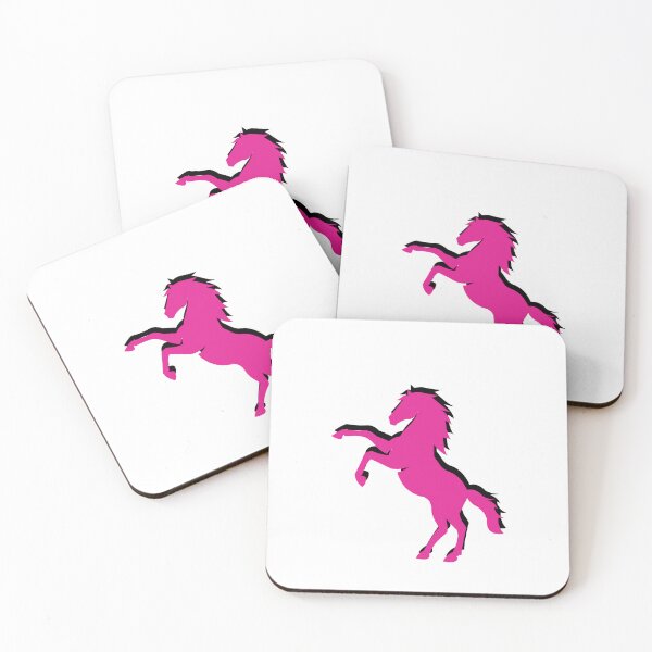 Item preview,  pink equestrian with black designed and sold by Yasmina Art.