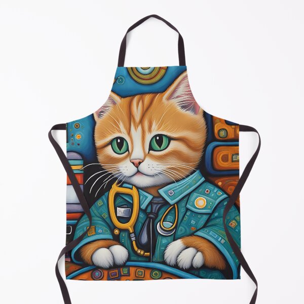 Item preview, Kitten as a doctor on a hospital ward designed and sold by Colin Bentham.