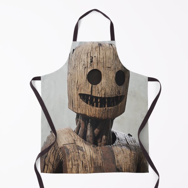 Item preview, The Grinning Wooden Figure designed and sold by landletsy.