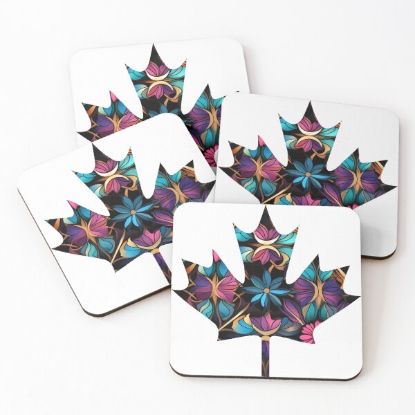 Item preview, Geometric Motif Love Friendship Connection Maple Leaf Canada designed and sold by G-M-Designs.