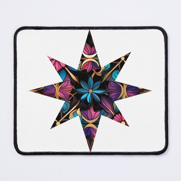 Item preview, Geometric Motif Love Friendship Connection Star designed and sold by G-M-Designs.