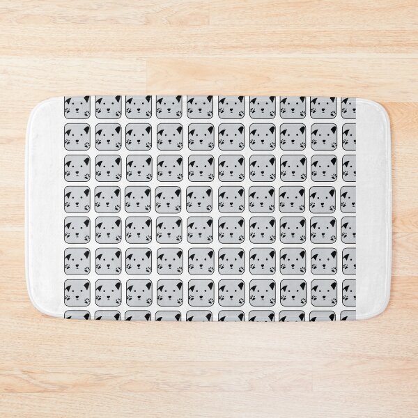 Item preview, Dog in the Mirror Square Pattern Design SolaAndSoli designed and sold by SolaAndSoli.