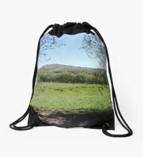 Branches Framing Hills Drawstring Bag