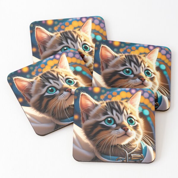 Item preview, Kitten as a doctor on a hospital ward designed and sold by Colin Bentham.