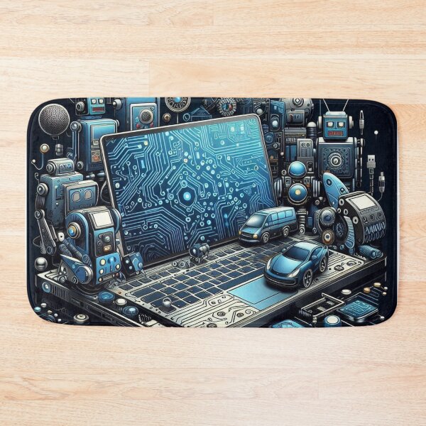 Item preview, Embrace the Tech: A Glimpse into Futuristic Technology designed and sold by communedesigns.
