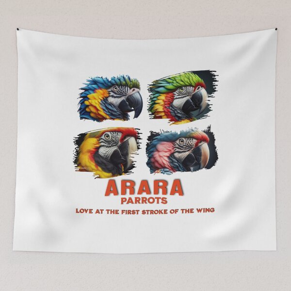 Item preview, ARARA PARROTS designed and sold by AJCIShop.