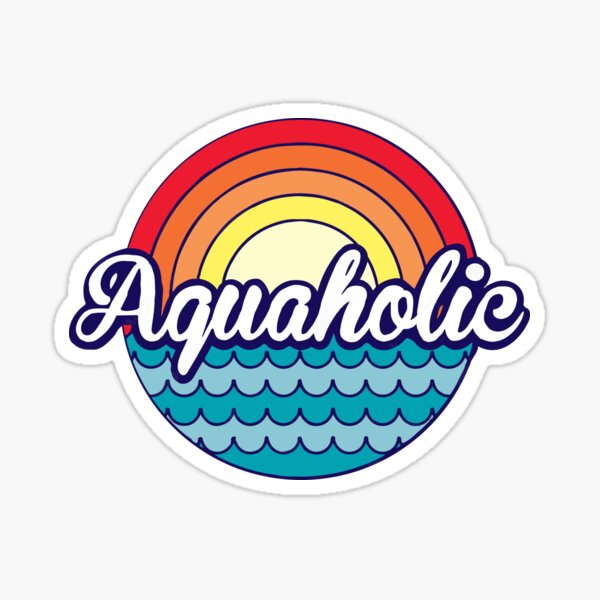 Item preview, Aquaholic Water Aerobics designed and sold by YourOnlyCorner.