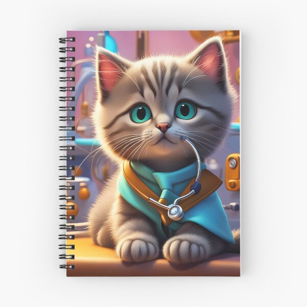 Item preview, Kitten as a doctor on a hospital ward designed and sold by Colin Bentham.