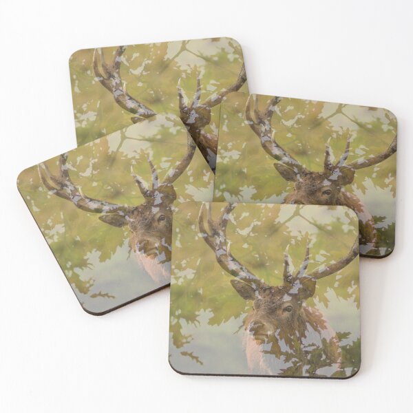 Item preview, Red deer stag designed and sold by Kerrie-Ann Ellison.