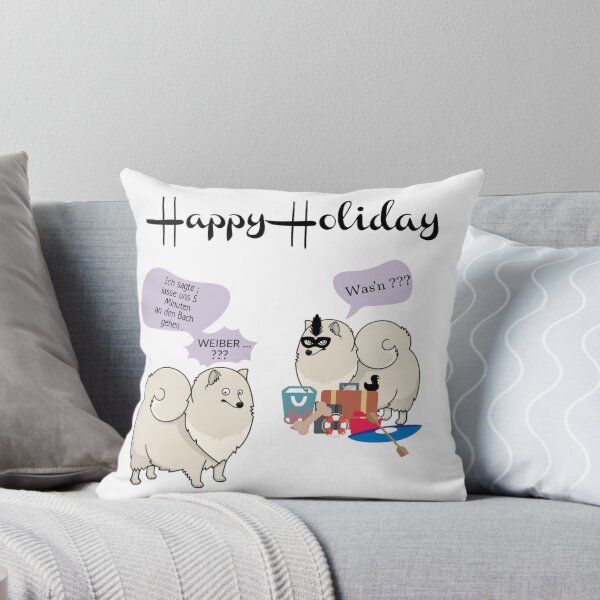 Item preview, Dogs, Comic, Happy Holiday designed and sold by Bonita0105.