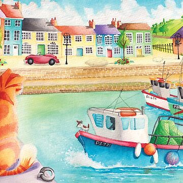 Artwork thumbnail, Some Boats Came In! by Imogen Boshstar Art