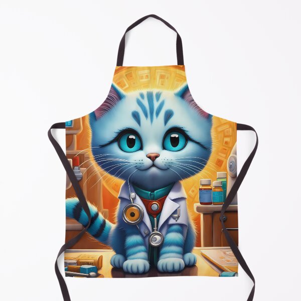 Item preview, Kitten as a doctor on a hospital ward designed and sold by Colin Bentham.