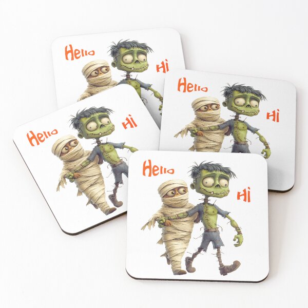 Item preview, Halloween, Franken, Mummy, Trick or Treat, ghost party,  designed and sold by DMSC67.