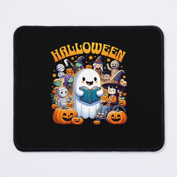 Item preview, Ghost Reading Books Bookish Halloween designed and sold by ANNINOART ⭐⭐⭐⭐⭐.