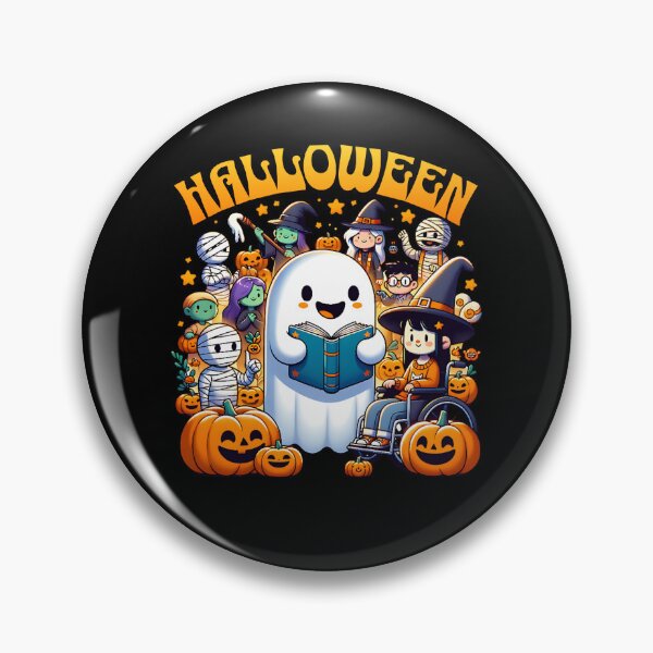 Item preview, Ghost Reading Books Bookish Halloween designed and sold by ANNINOART ⭐⭐⭐⭐⭐.