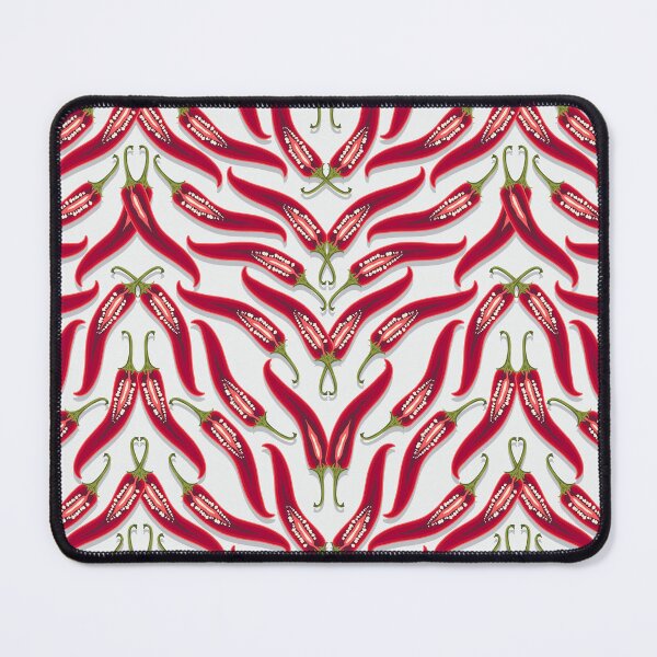 Item preview, Hot pepper, mirror direction, White background designed and sold by Alex  Blud.