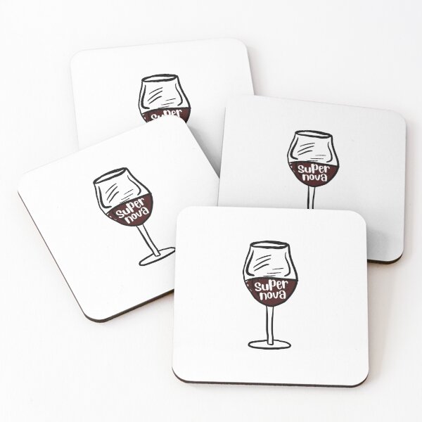 Item preview, Supernova Red Wine Glass designed and sold by MyVioletSkies.