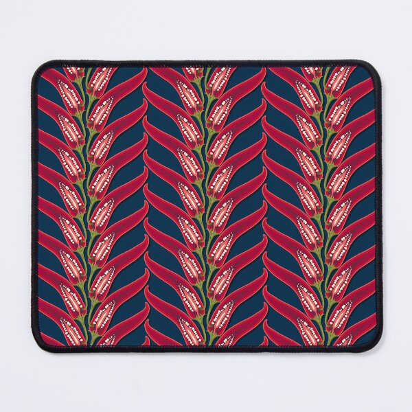 Item preview, Hot pepper, stripe imitation braid, Dark blue background designed and sold by Alex  Blud.