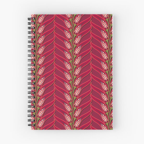 Item preview, Hot pepper, stripe imitation braid, Red background designed and sold by Alex  Blud.