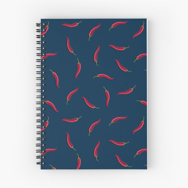 Item preview, Hot pepper, small non-directional direction, Dark blue background designed and sold by Alex  Blud.