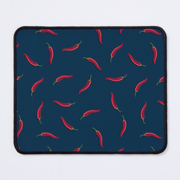 Item preview, Hot pepper, small non-directional direction, Dark blue background designed and sold by Alex  Blud.
