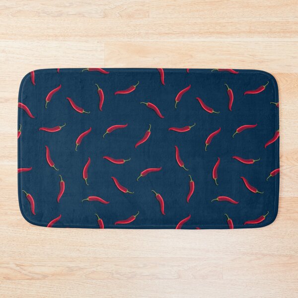 Item preview, Hot pepper, small non-directional direction, Dark blue background designed and sold by Alex  Blud.
