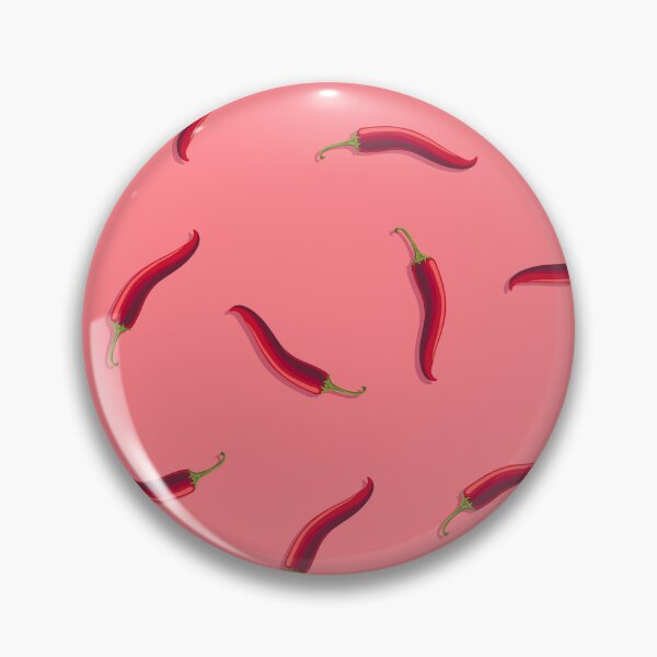 Item preview, Hot pepper, small non-directional direction, Pink background designed and sold by Alex  Blud.