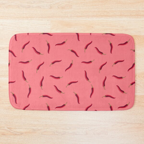Item preview, Hot pepper, small non-directional direction, Pink background designed and sold by Alex  Blud.