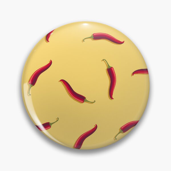 Item preview, Hot pepper, small non-directional direction, Yellow background designed and sold by Alex  Blud.