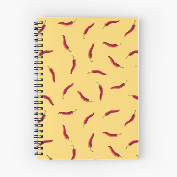 Item preview, Hot pepper, small non-directional direction, Yellow background designed and sold by Alex  Blud.