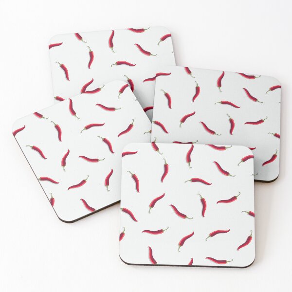 Item preview, Hot pepper, small non-directional direction, White background designed and sold by Alex  Blud.
