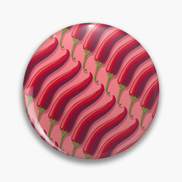 Item preview, Hot pepper, wide diagonal, Pink background designed and sold by Alex  Blud.
