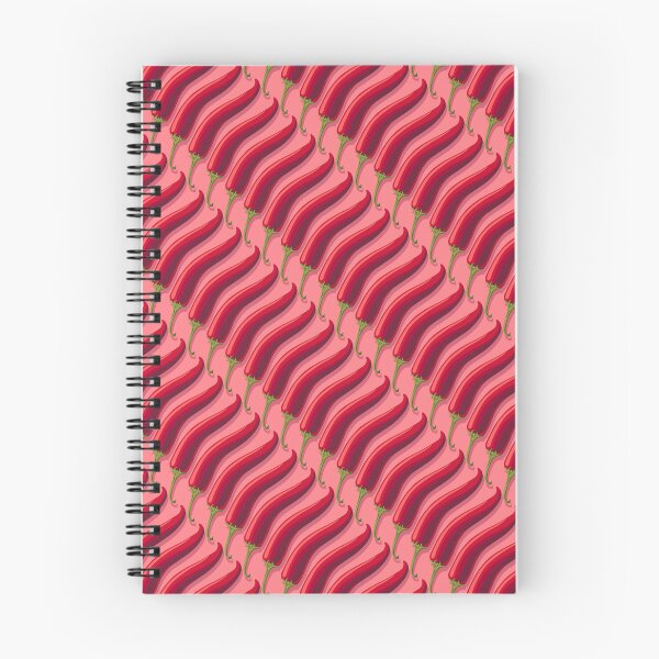 Item preview, Hot pepper, wide diagonal, Pink background designed and sold by Alex  Blud.