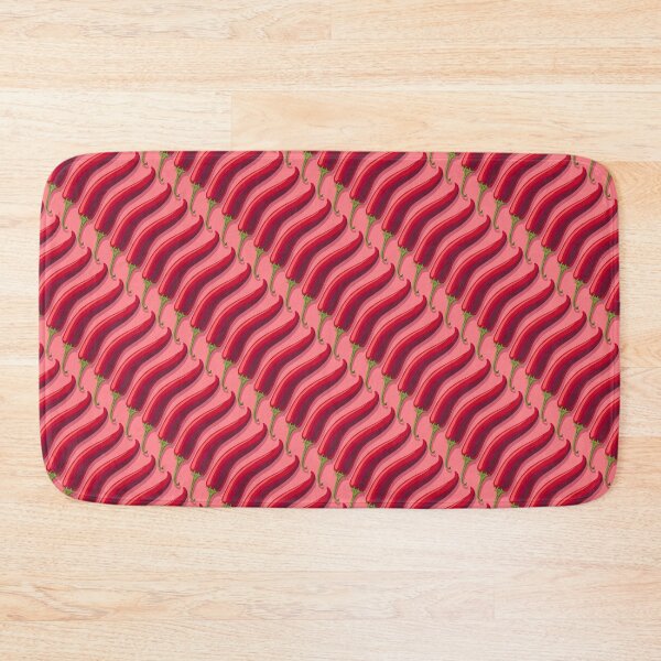 Item preview, Hot pepper, wide diagonal, Pink background designed and sold by Alex  Blud.