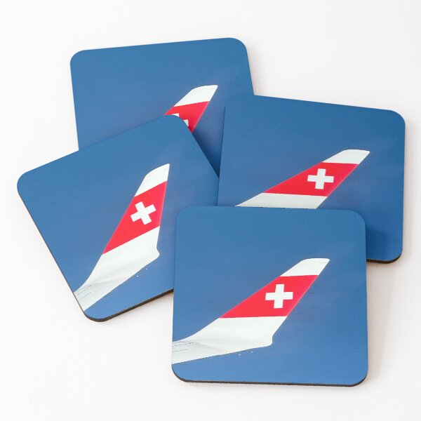 Item preview, Precision in the Sky: Iconic Winglet with Swiss Cross designed and sold by ShortFinalArt.