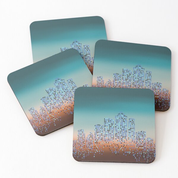 Item preview, Vibrant Abstract Cityscape – Modern Urban Design designed and sold by RaiyaTees.
