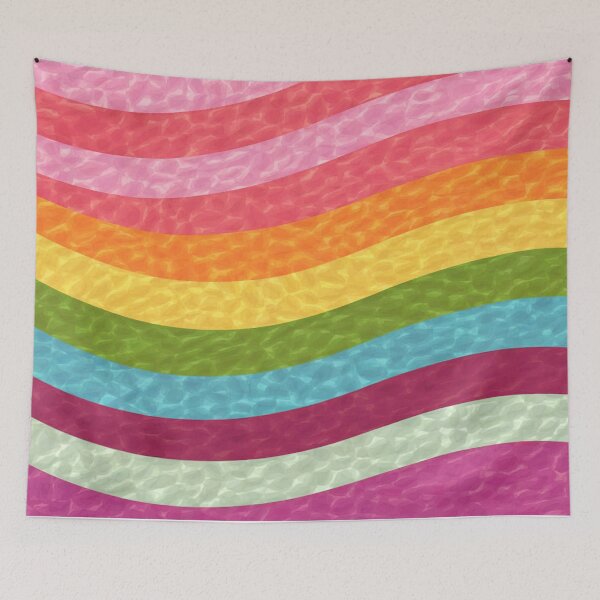Item preview, Rainbow Waves designed and sold by MellaTee.
