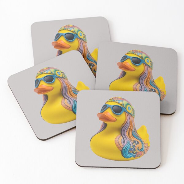 Item preview, Hippy girl Rubber Duck designed and sold by Brendon987.