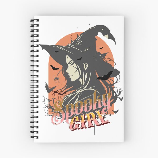Aperçu de l'œuvre Collection Halloween - T-shirts Spooky Girl créée et vendue par Chimmyxkookies.